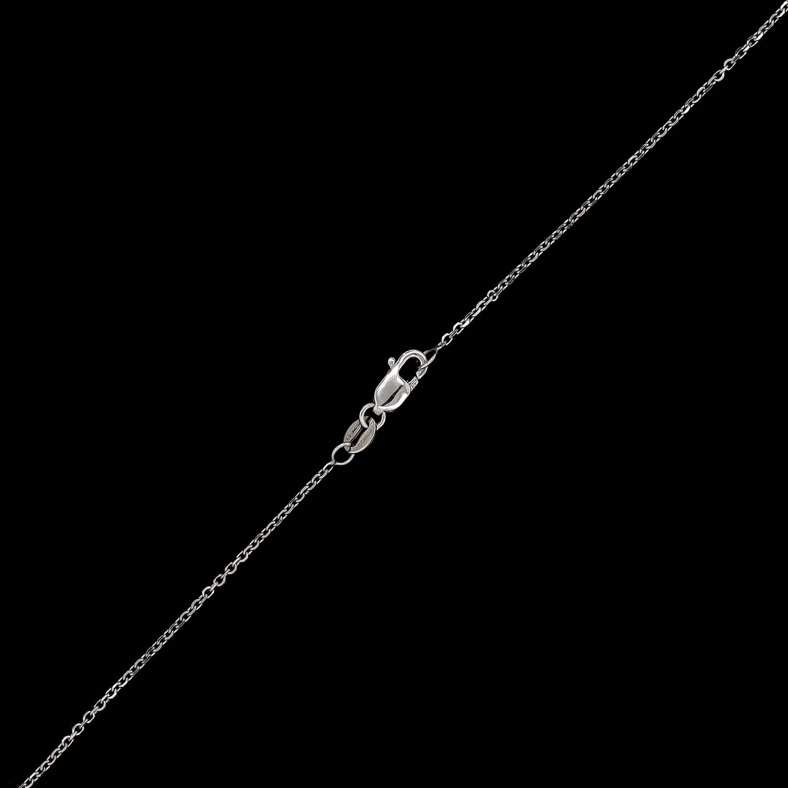 14K Two-tone Gold Estate Diamond Pendant Necklace - Image 3