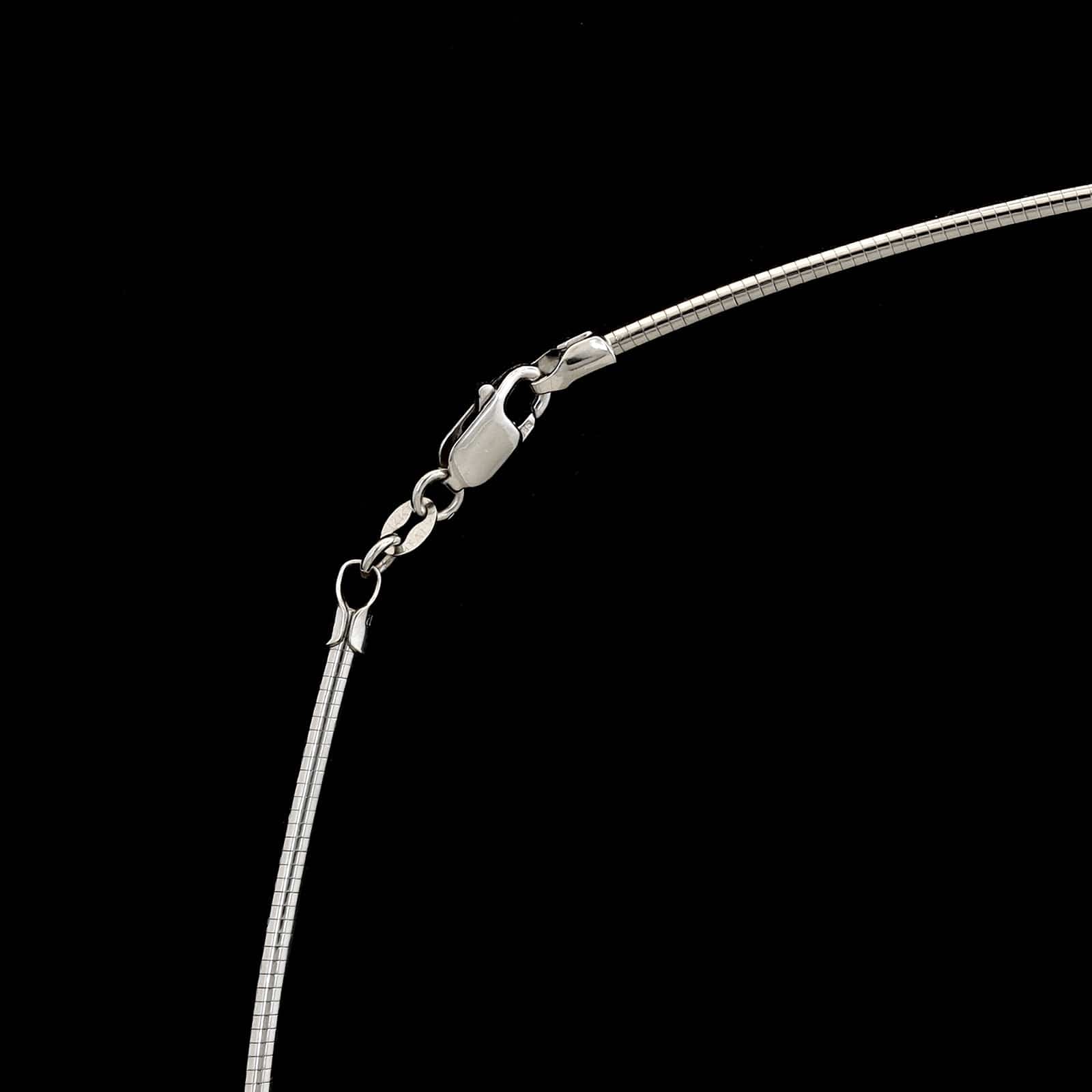 14K White Gold estate Cultured Tahitian Pearl and Diamond Necklace - Image 3