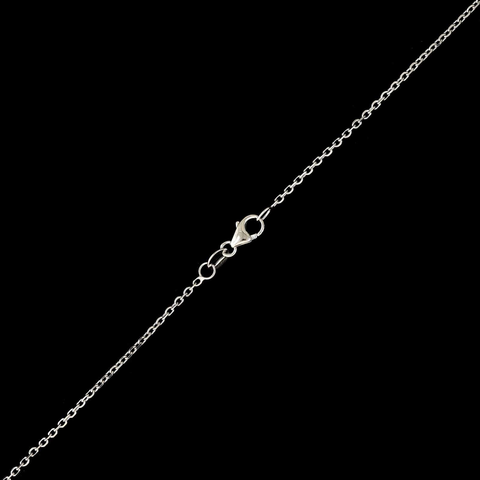 14K White Gold Estate Starfish Pendant Necklace - Image 3