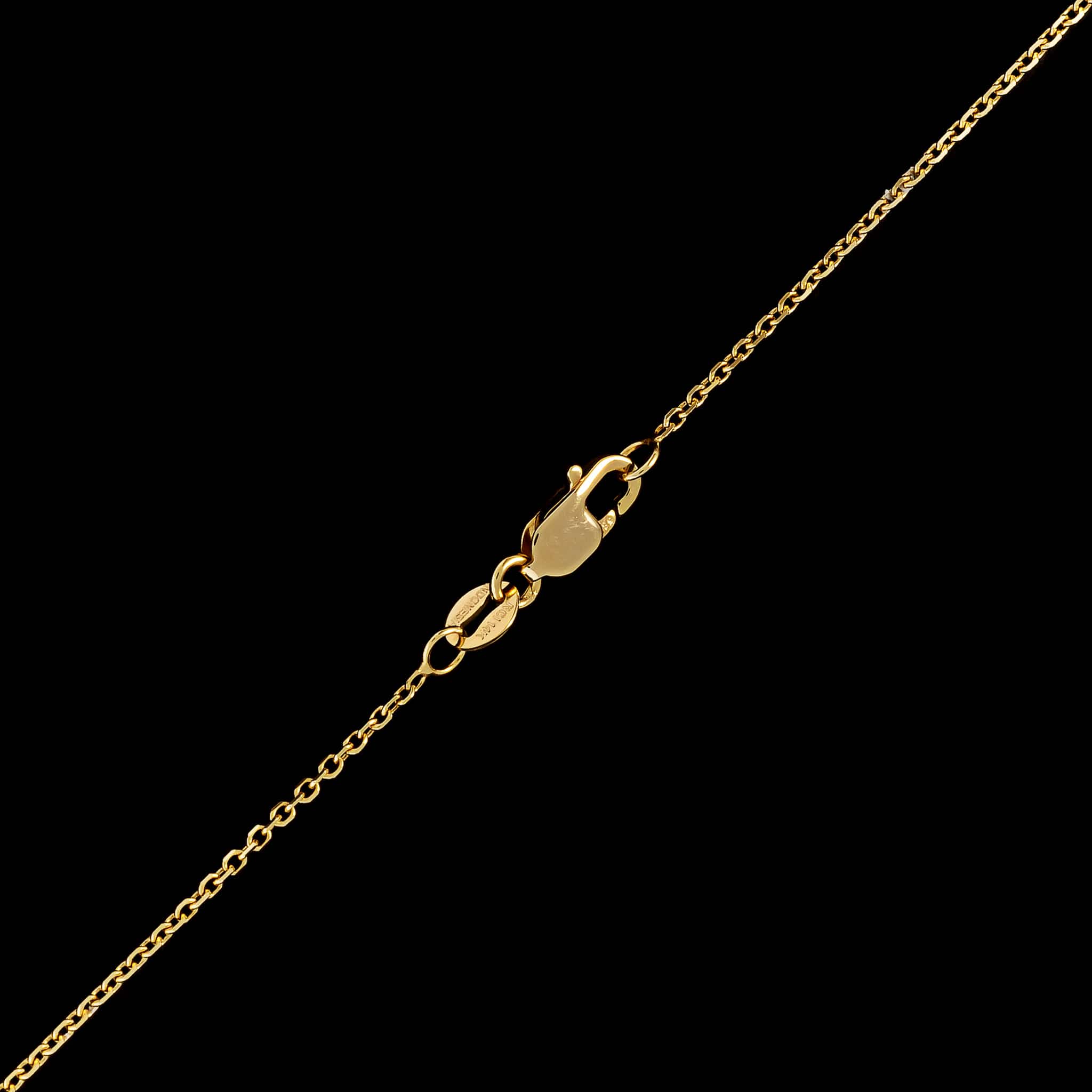 14K Yellow Gold Estate Amethyst and Diamond Pendant Necklace - Image 3