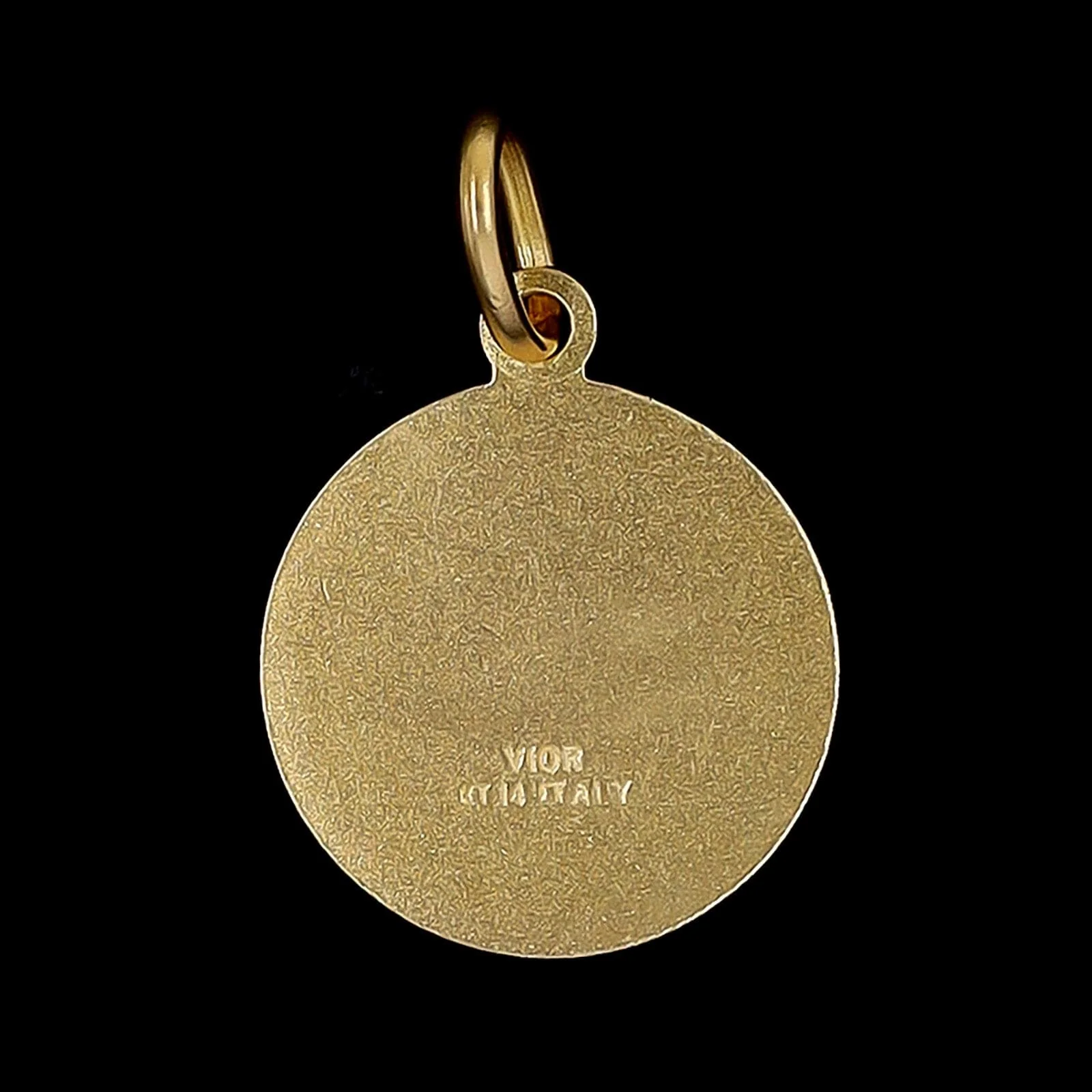 14K Yellow Gold Estate Angel Charm - Image 2