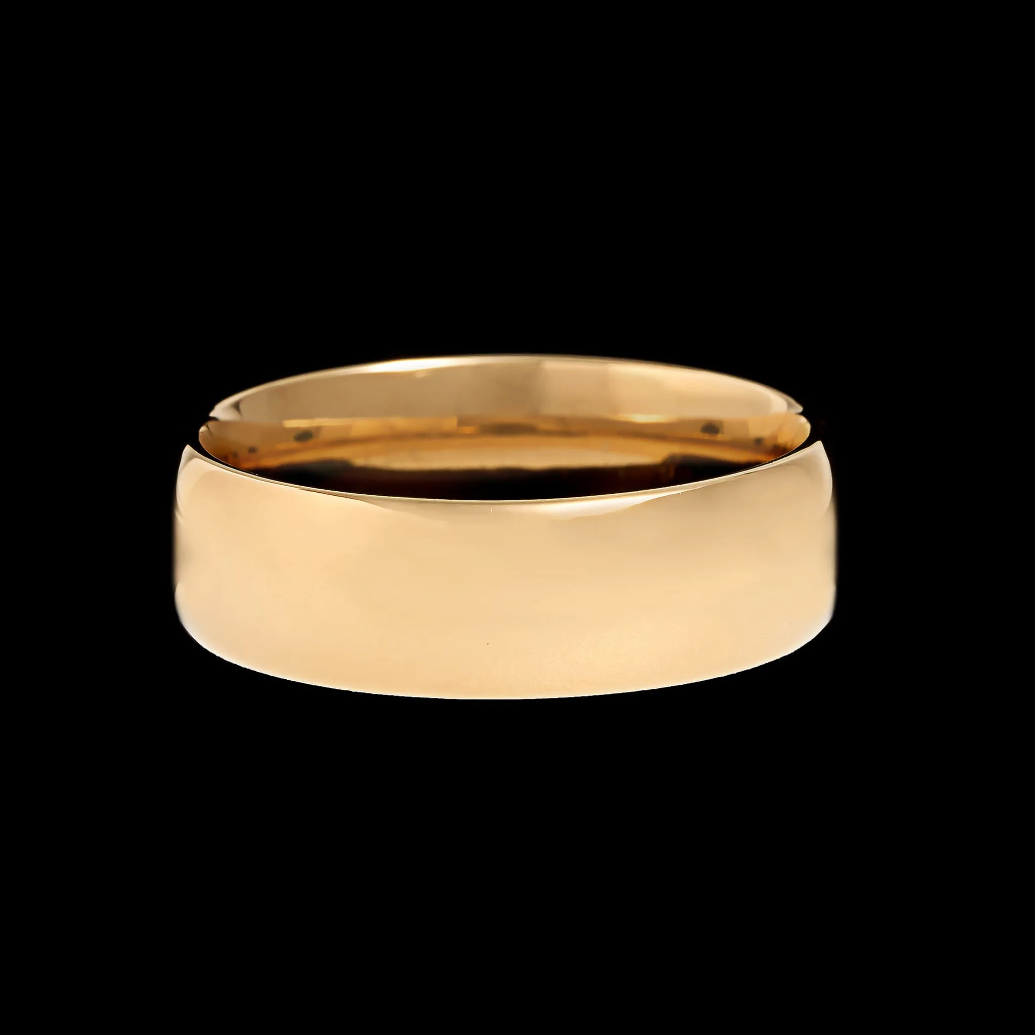 14K Yellow Gold Estate Comfort Fit Band