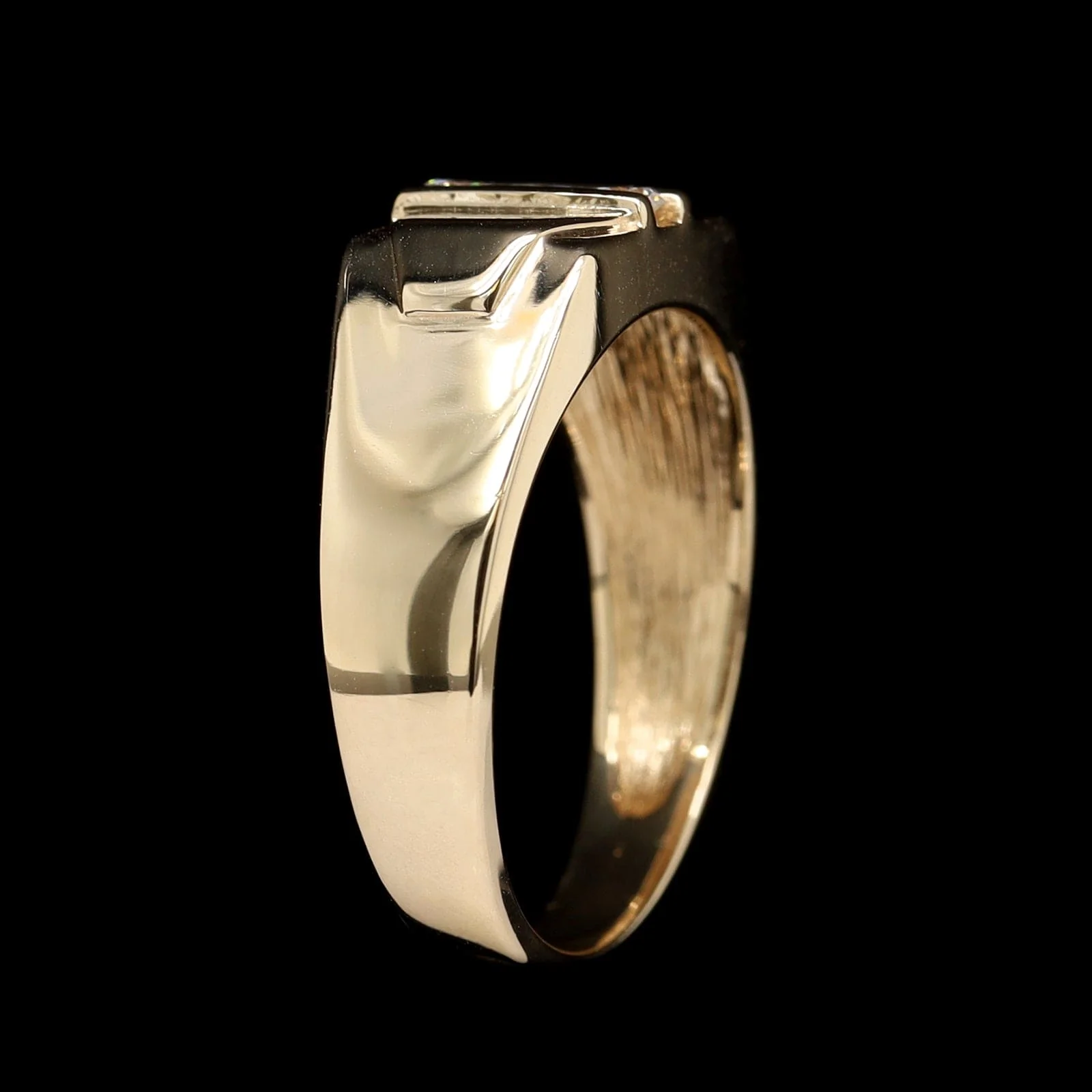 14K Yellow Gold Estate Diamond Ring - Image 2