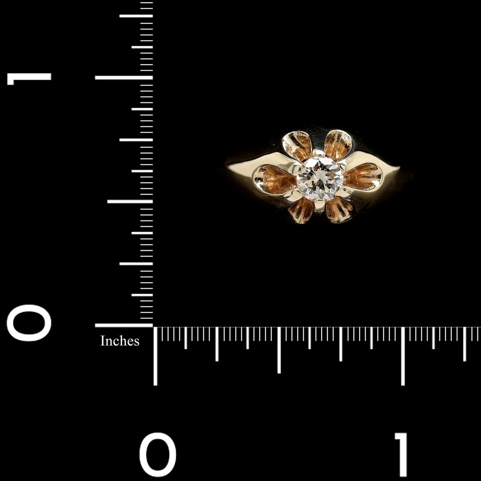 14K Yellow Gold Estate Ring - Image 3