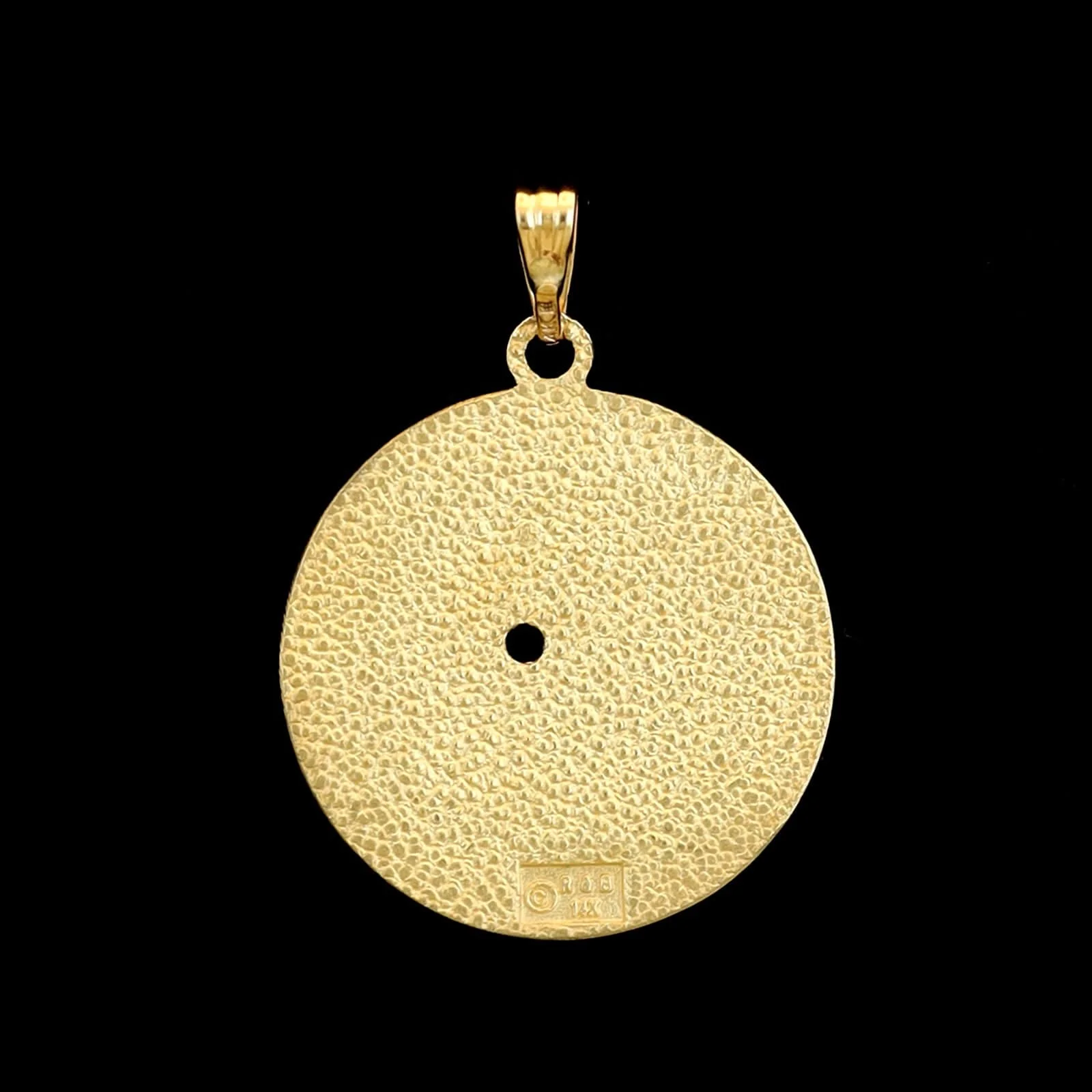 14K Yellow Gold Estate Sagittarius Zodiac Pendant - Image 2