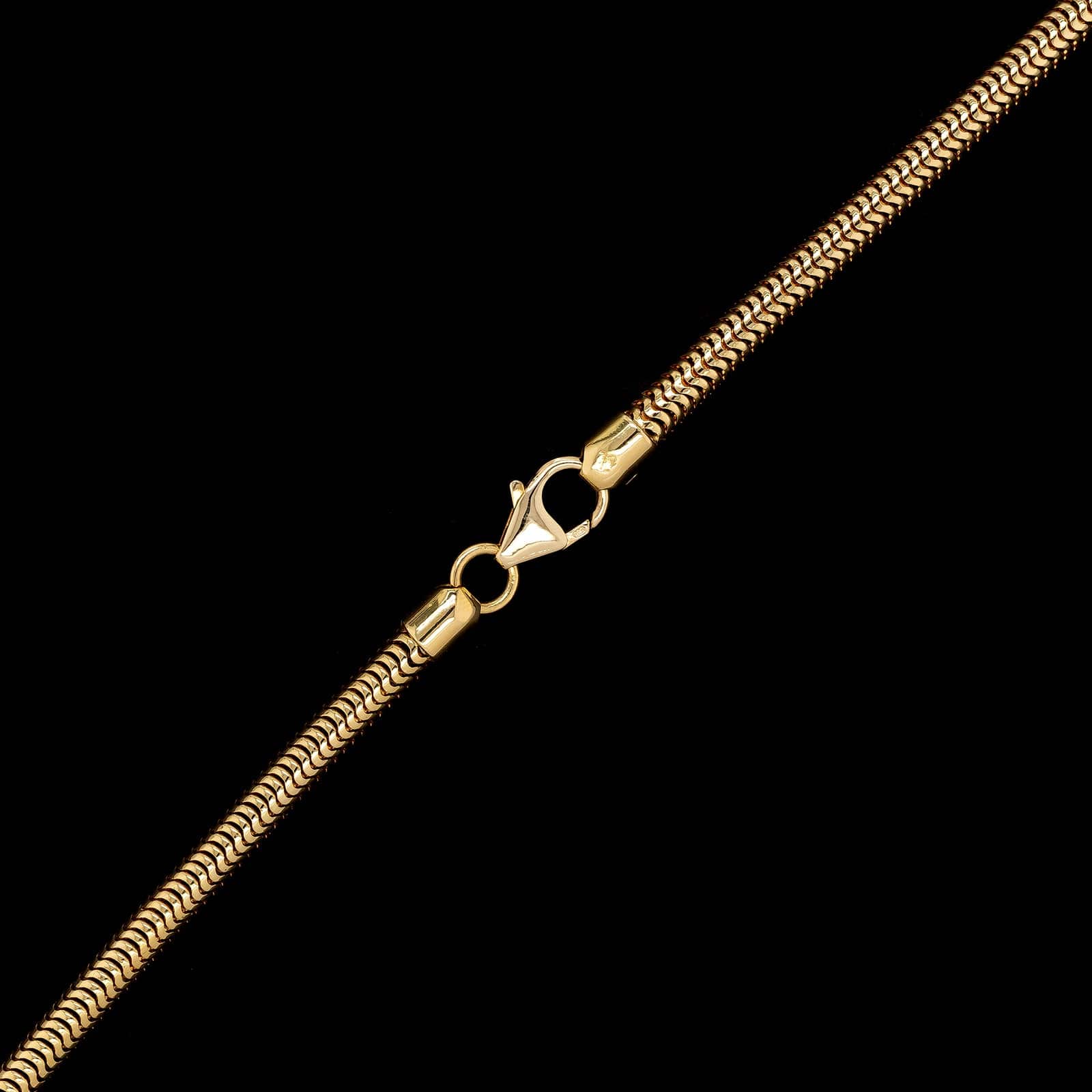 14K Yellow Gold Estate Snake Chain - Image 2