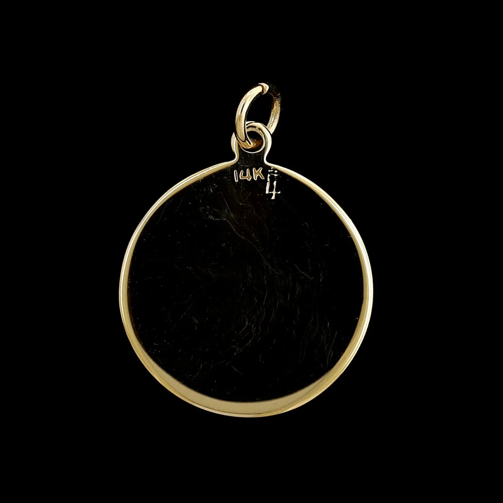 14K Yellow Gold Estate St. Patrick Medal - Image 2