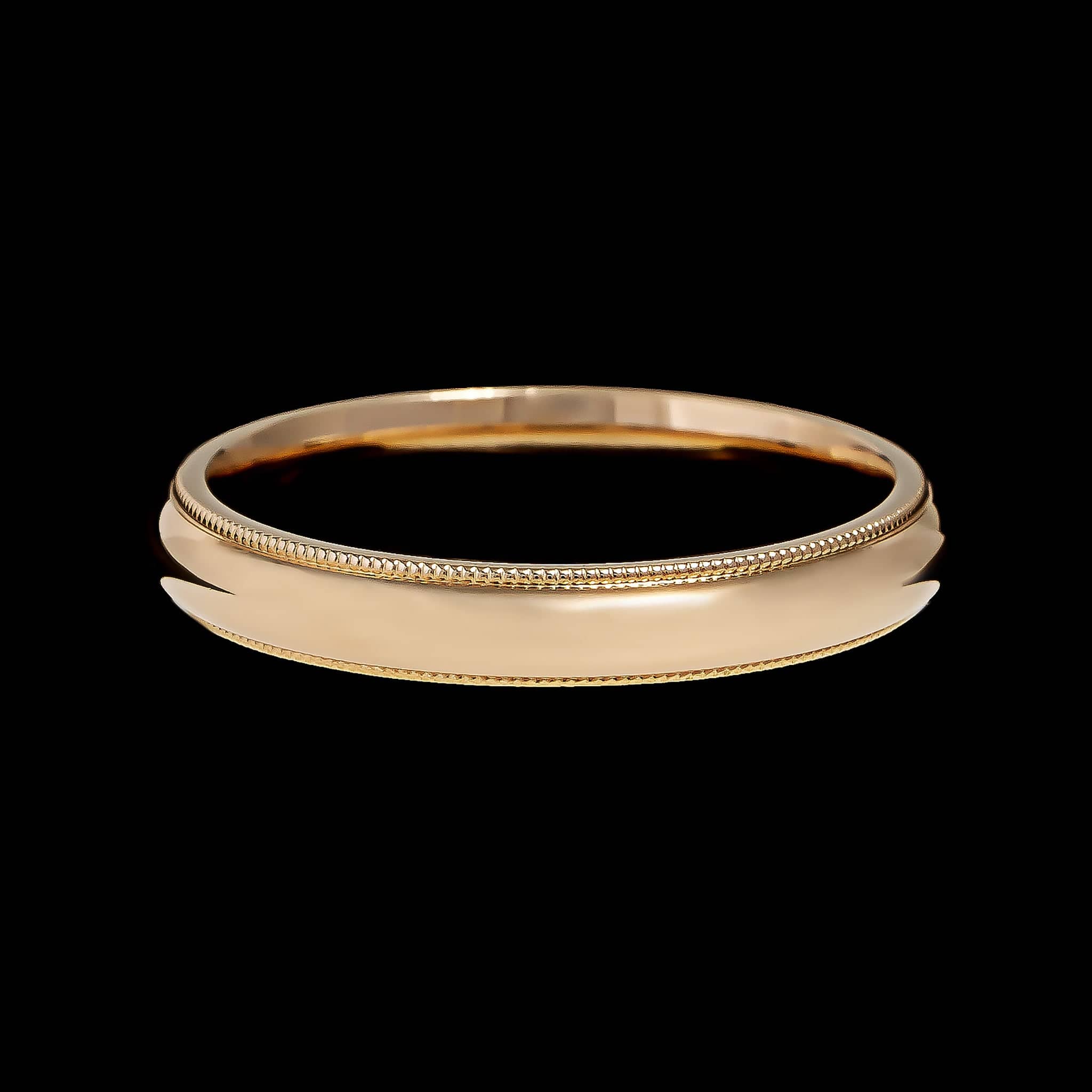 14K Yellow Gold Estate Wedding Band