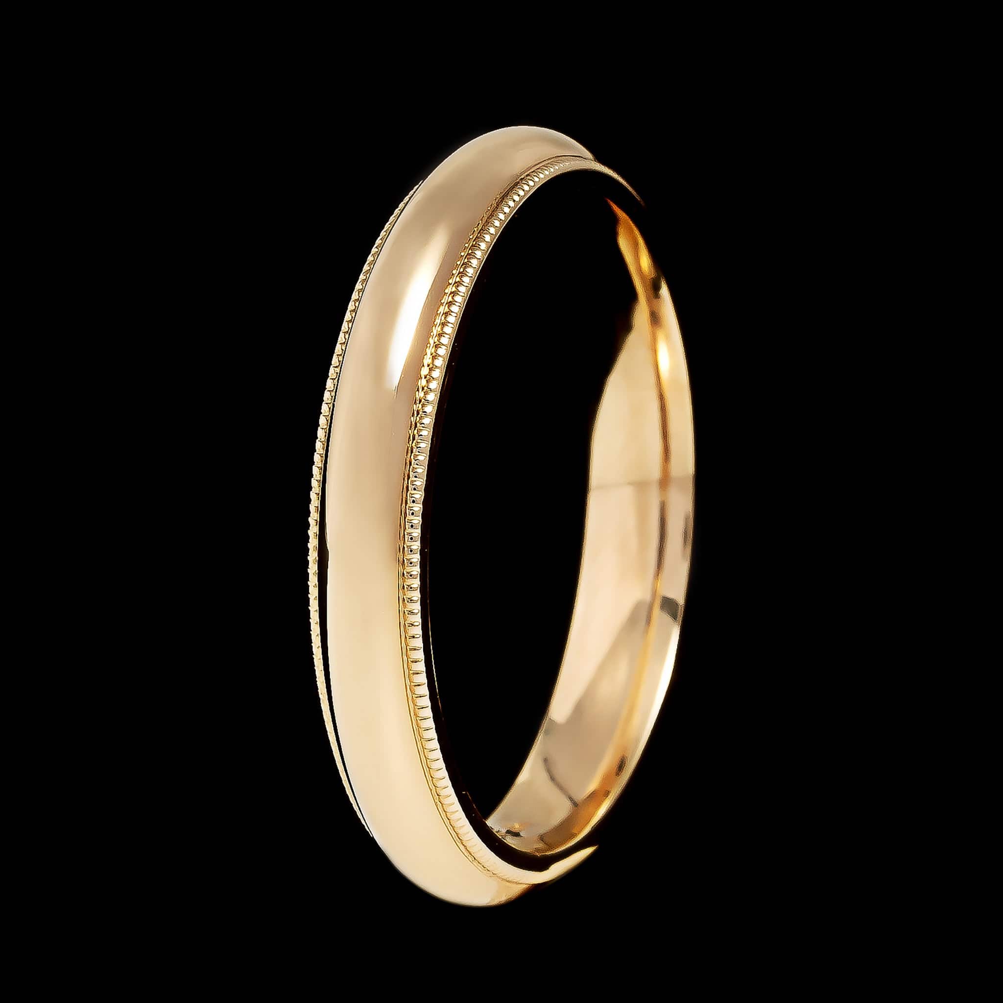 14K Yellow Gold Estate Wedding Band - Image 2