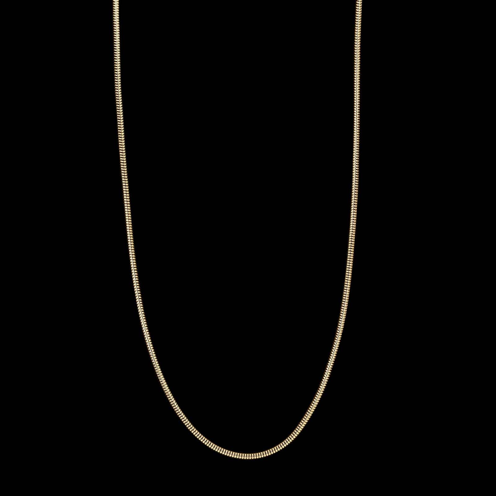 14K Yellow Gold Snake Chain
