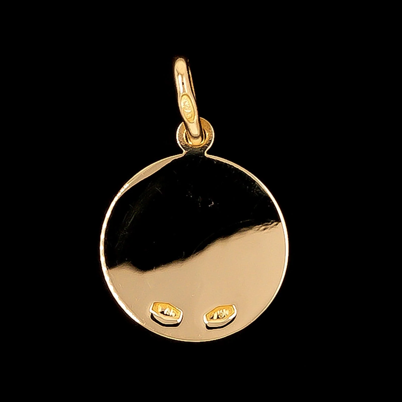 18K Yellow Estate Gold St. Anthony Medal - Image 2