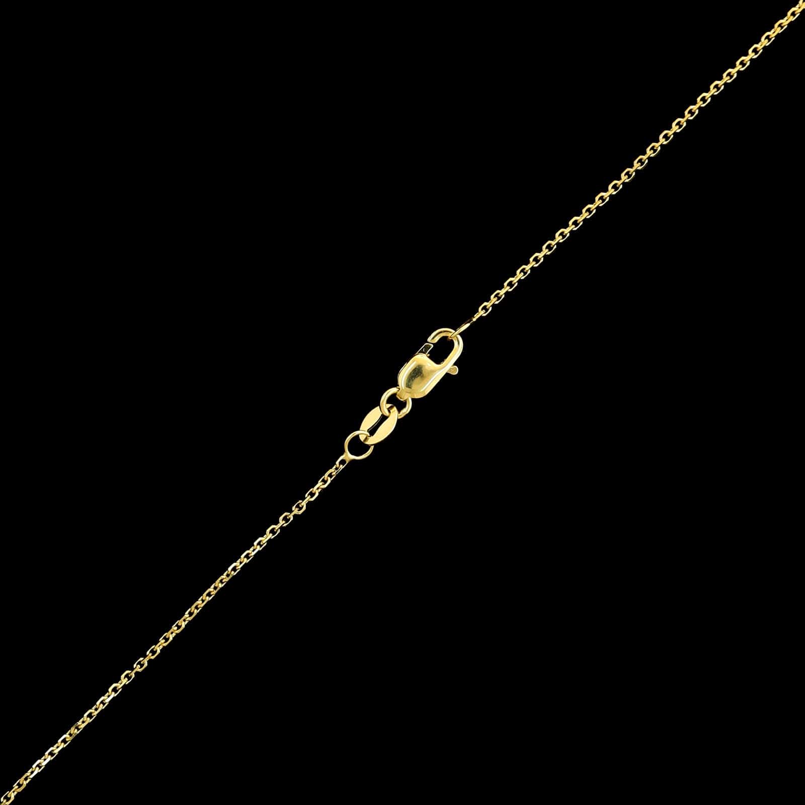 18K Yellow Gold Estate Amethyst Pendant Necklace - Image 3