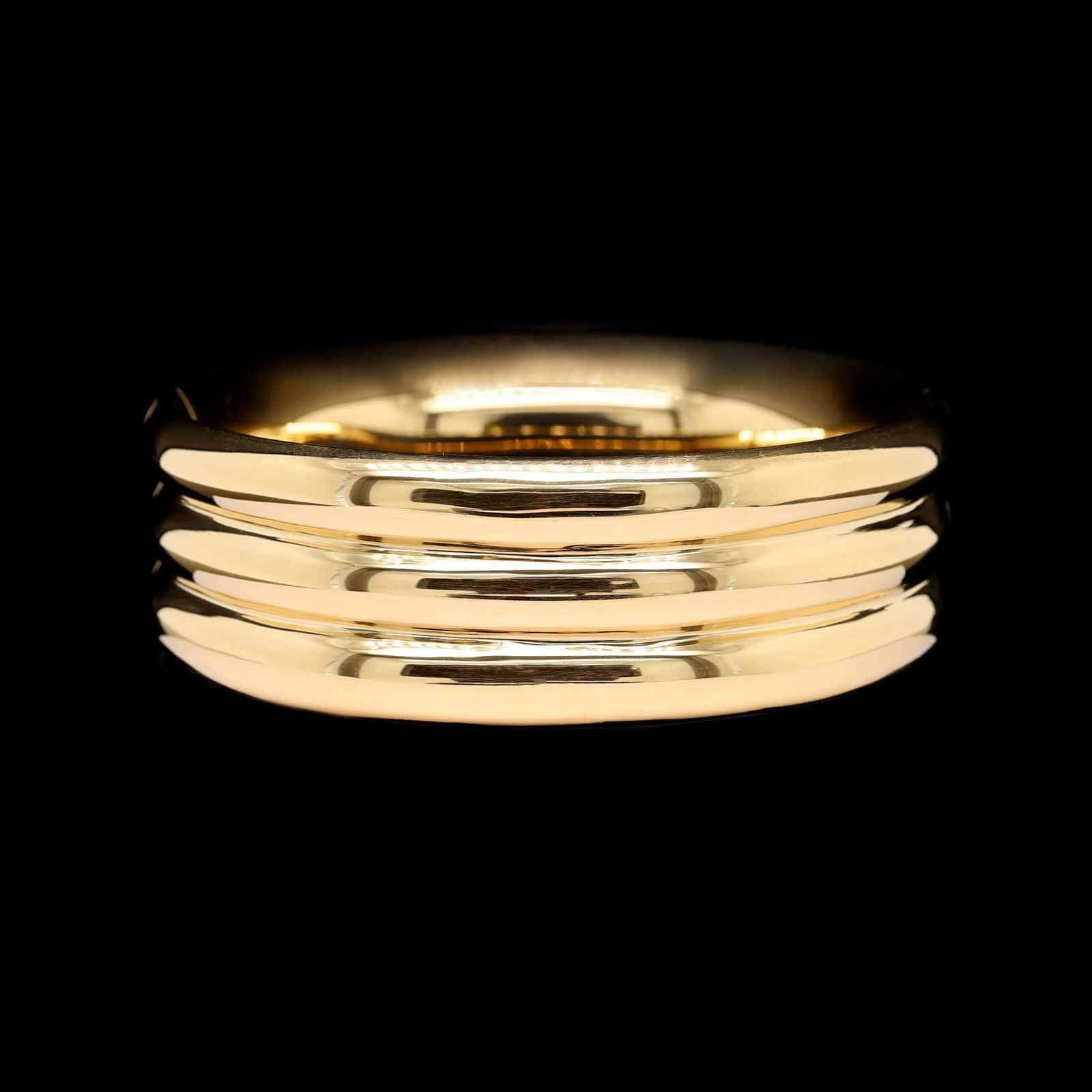 18K Yellow Gold Estate Bangle Bracelet