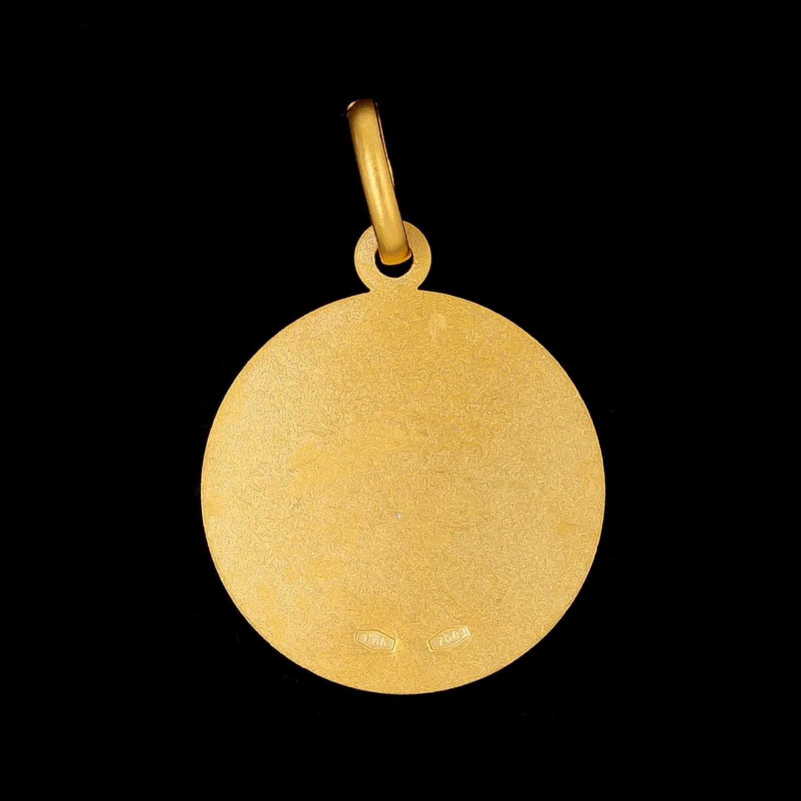 18K Yellow Gold Estate Madonna Medal - Image 2