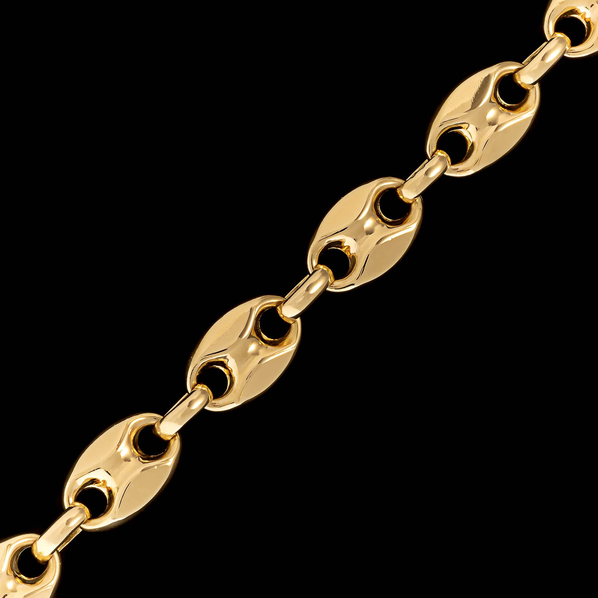 18K Yellow Gold Estate Mariner Link Bracelet - Image 2