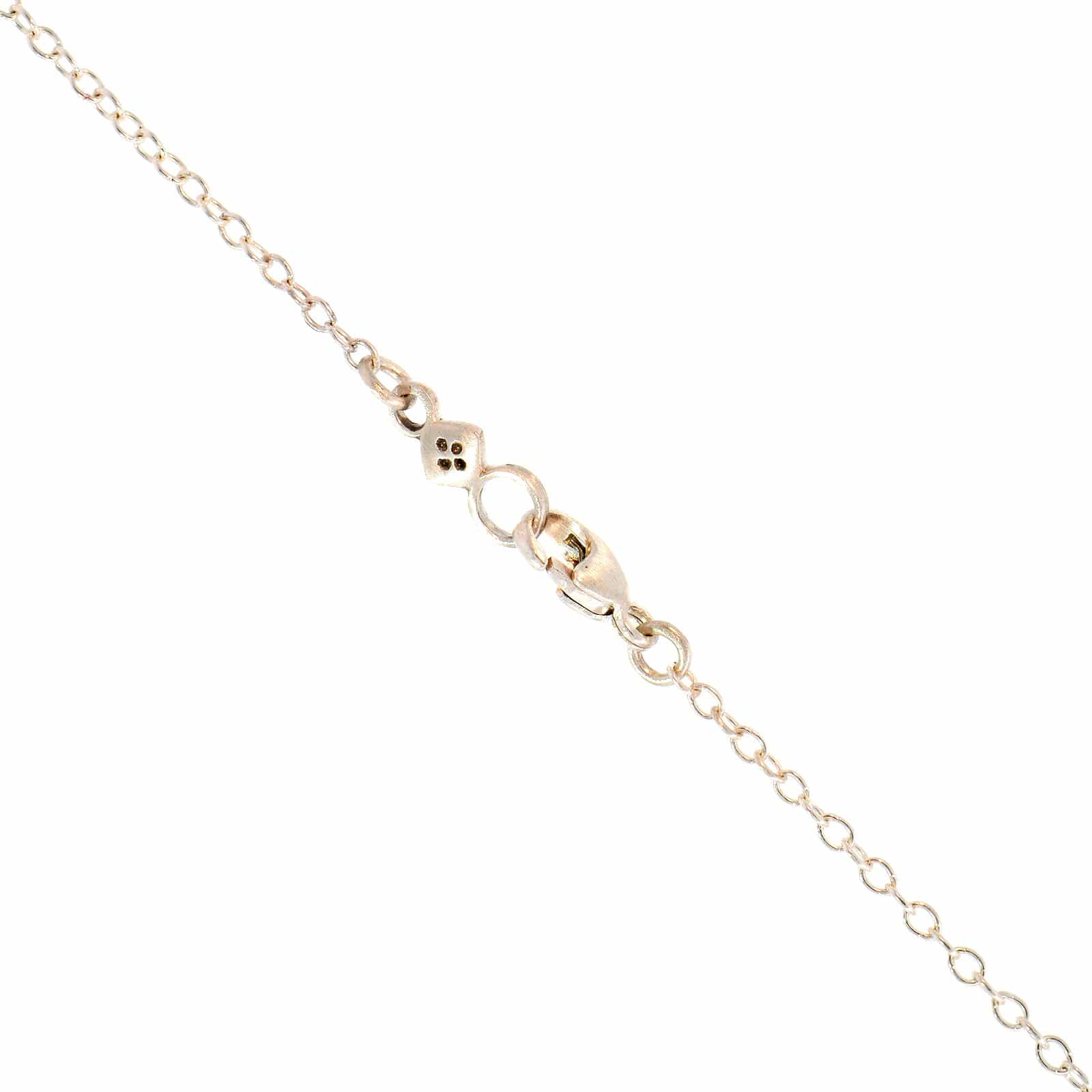 Adel Chefridi Sterling Silver Moonflower Charm Pendant Necklace - Image 3