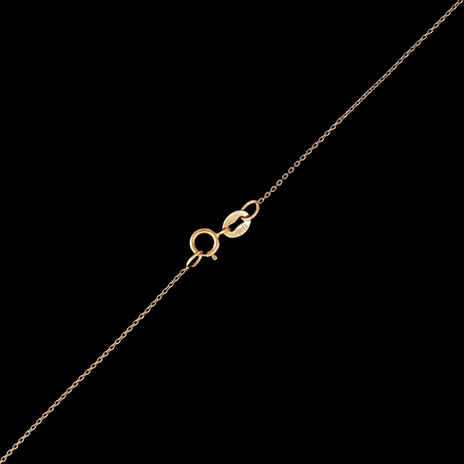 Adina Reyter 14K Rose and White Gold Estate Diamond Bar Necklace - Image 3