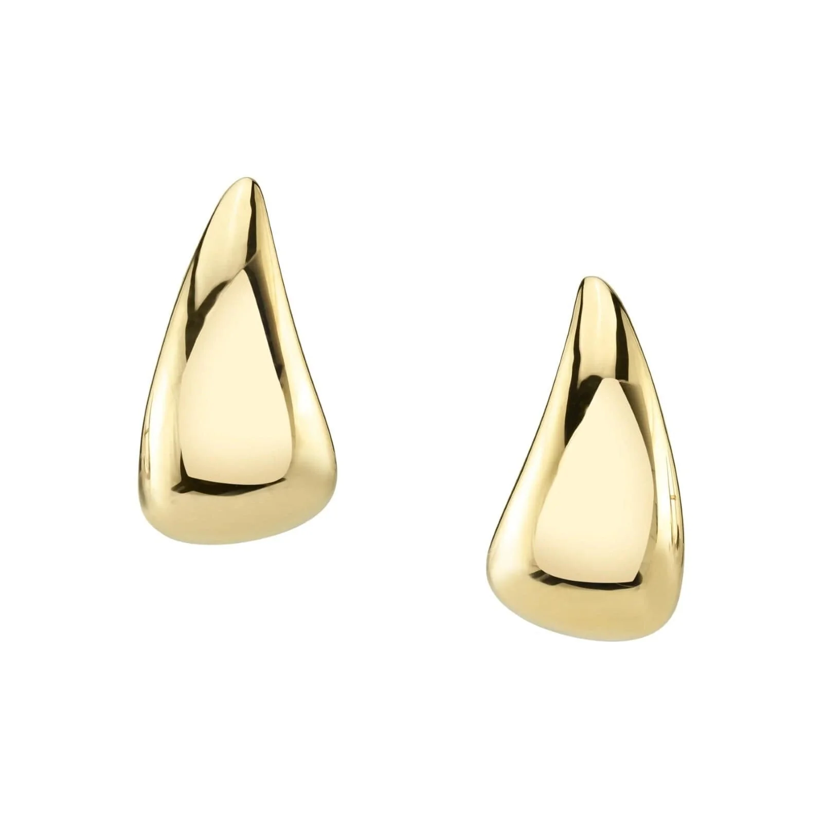 Anita Ko 18K Yellow Gold Plain Claw Earrings