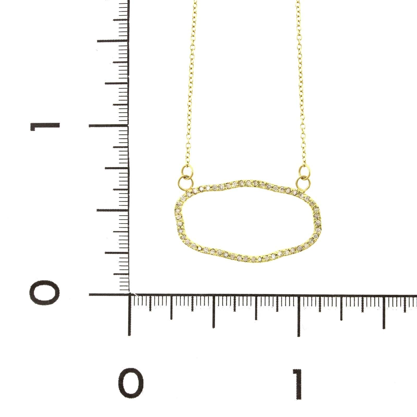 Armenta 18K Yellow Gold Champagne Diamond Necklace - Image 2