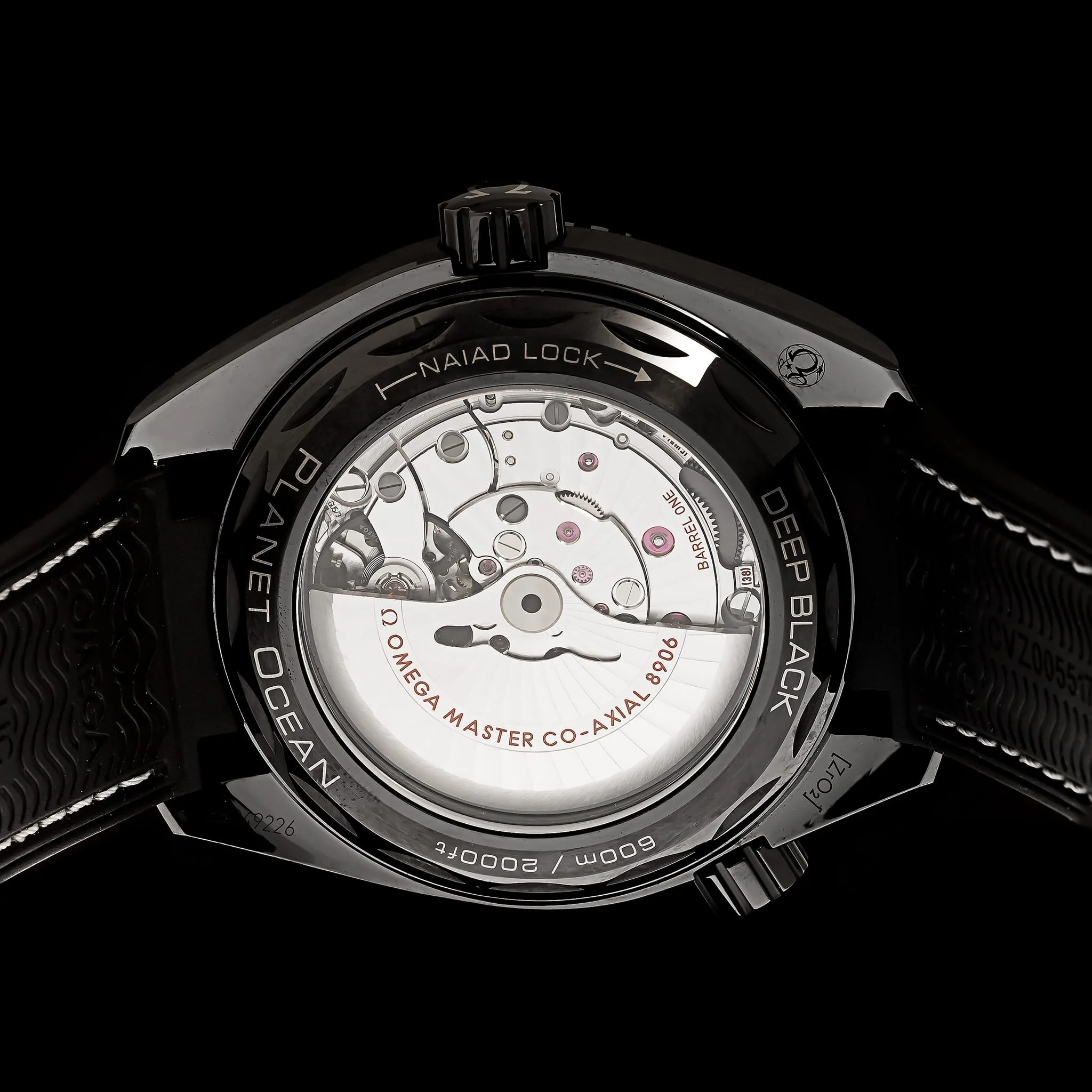 Ceramic Pre-Owned Omega Seamaster Planet Ocean 600m GMT Estate Watch - Image 4