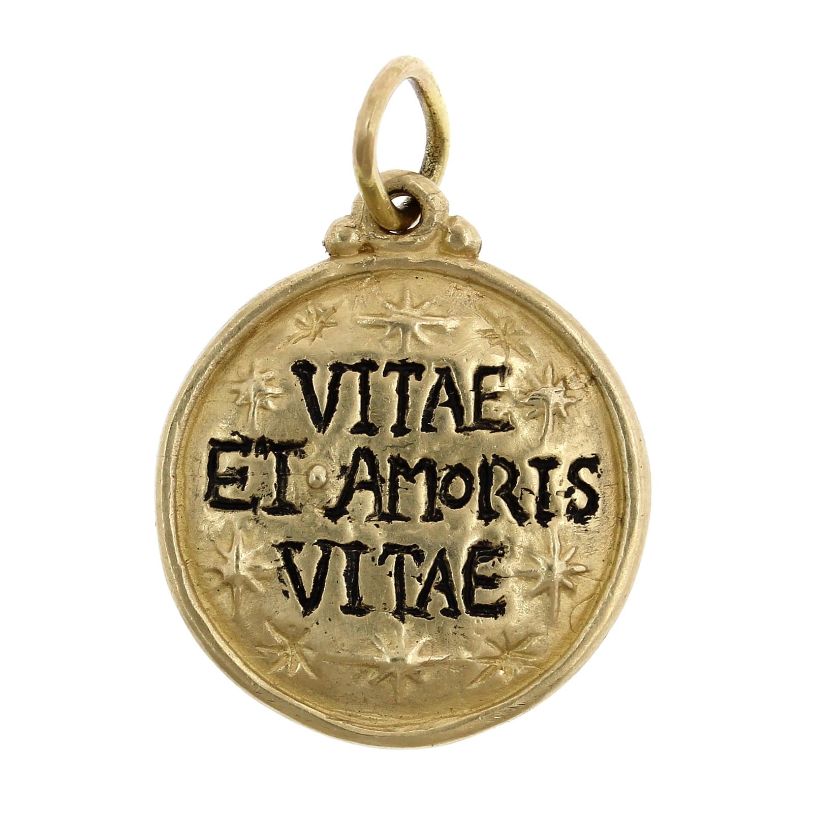 14K Yellow Gold Tree of Life Charm - Image 2