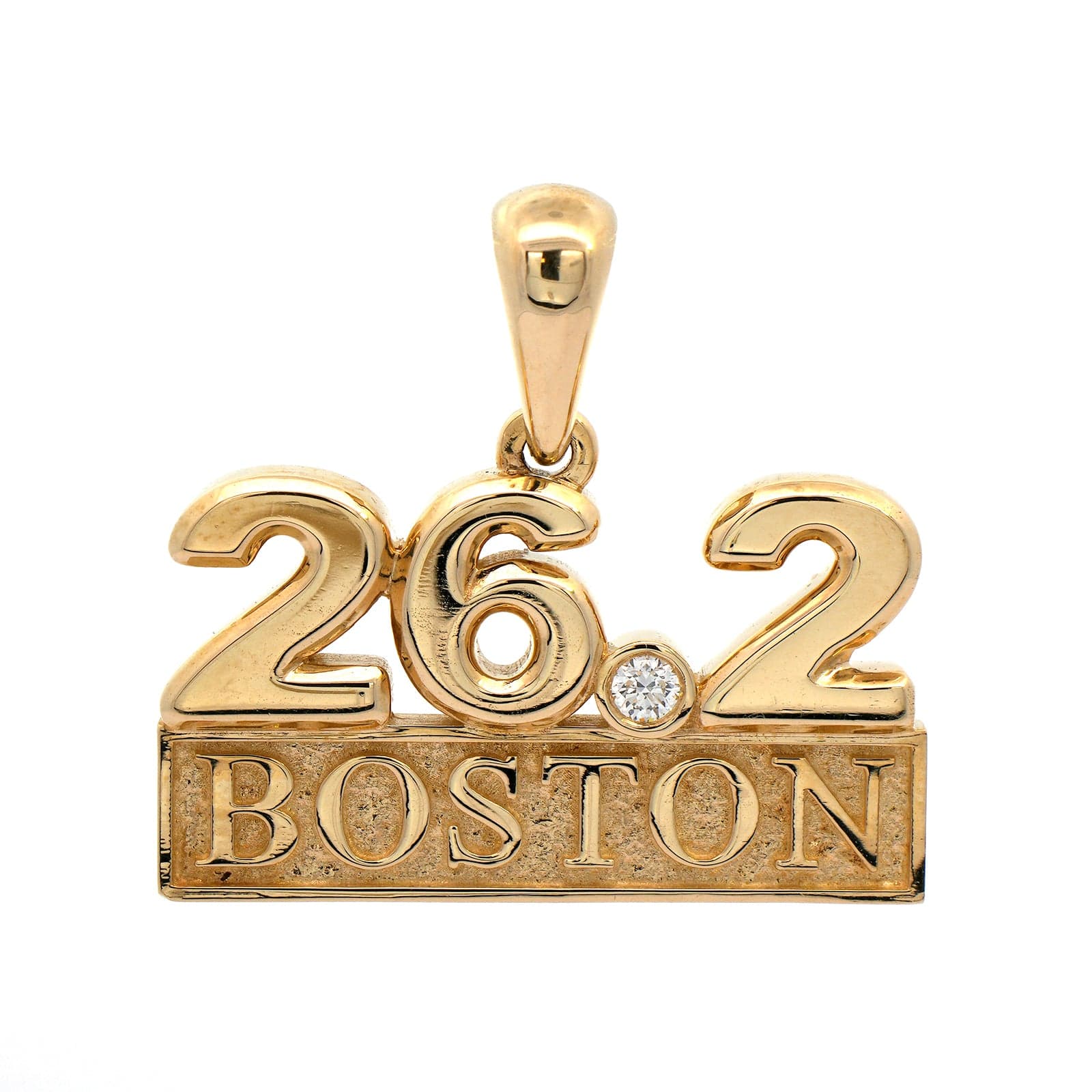 14K Yellow Gold One of a Kind Diamond 26.2 Charm