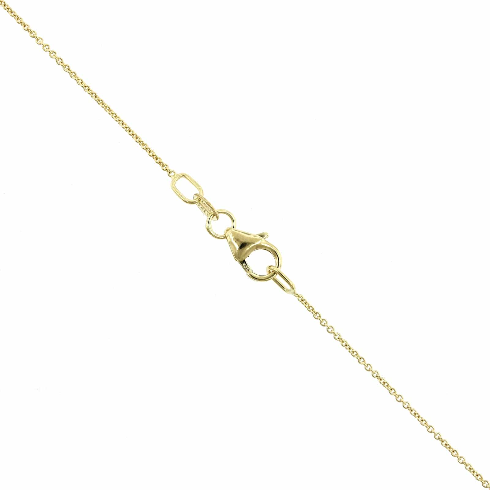 14K Yellow Gold Cross Pendant - Image 3