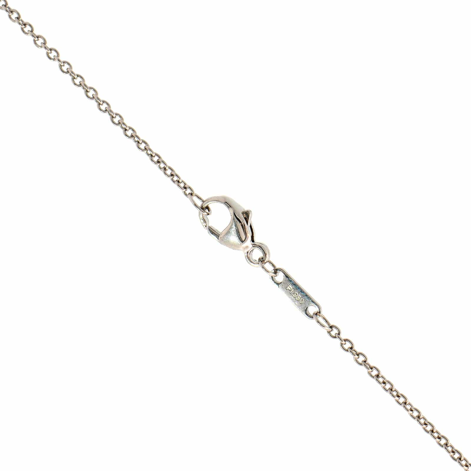 18K Yellow Gold & Platinum Emerald Diamond Necklace - Image 3