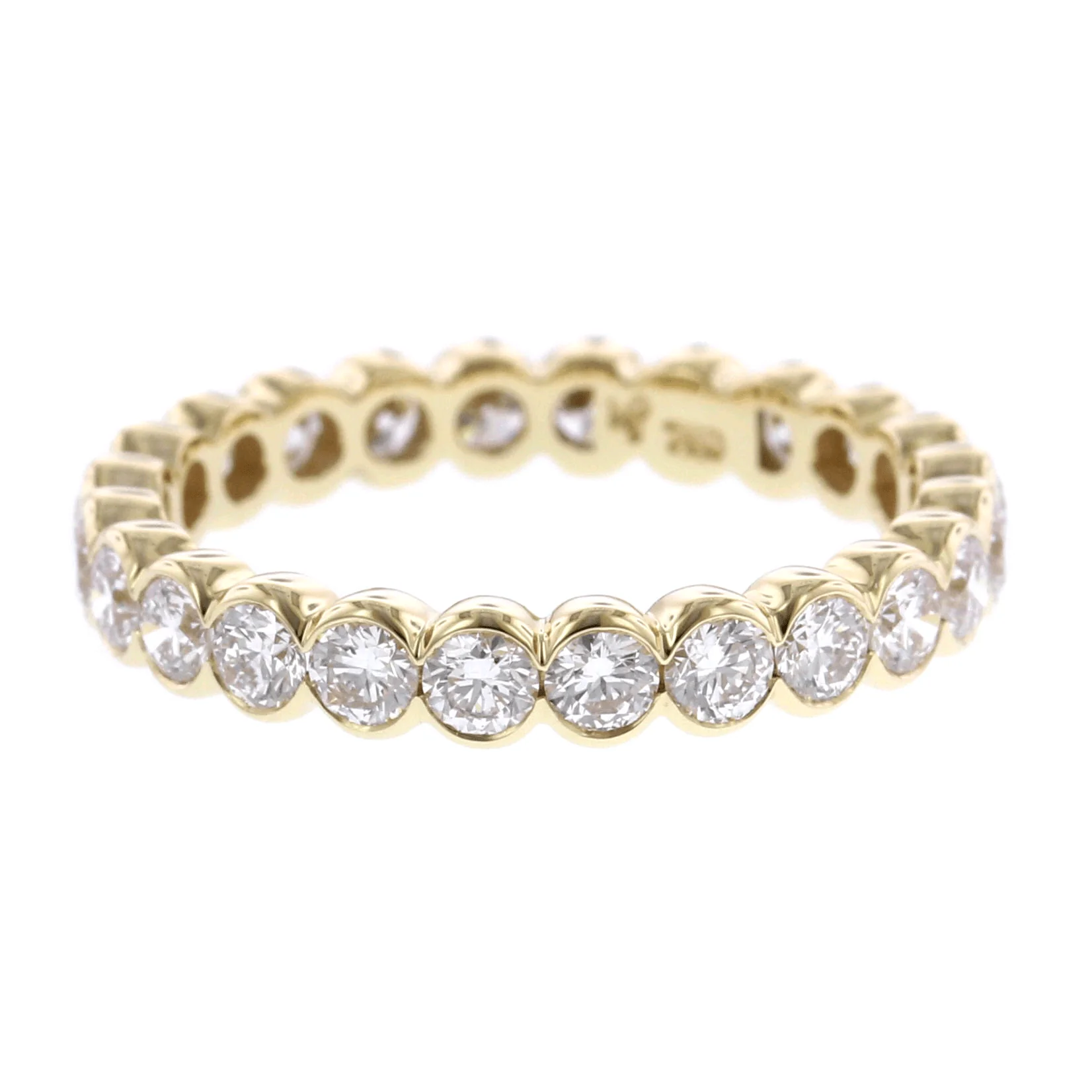 18K Yellow Gold Eternity Band