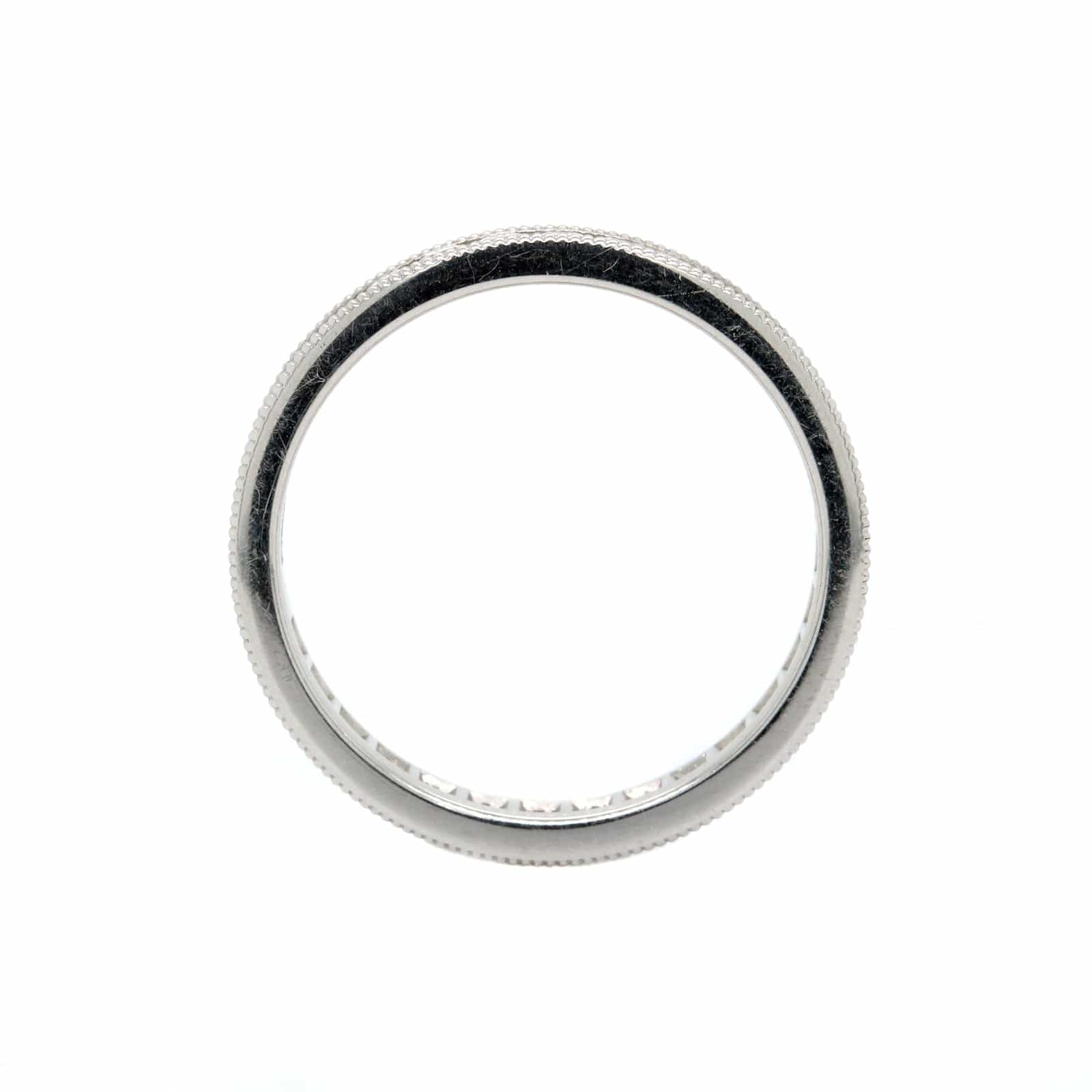 Platinum Channel Set Round Diamond Eternity Band - Image 3