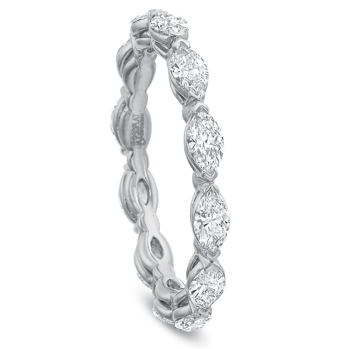 Platinum Grande Aire Petite Diamond Band - Image 2