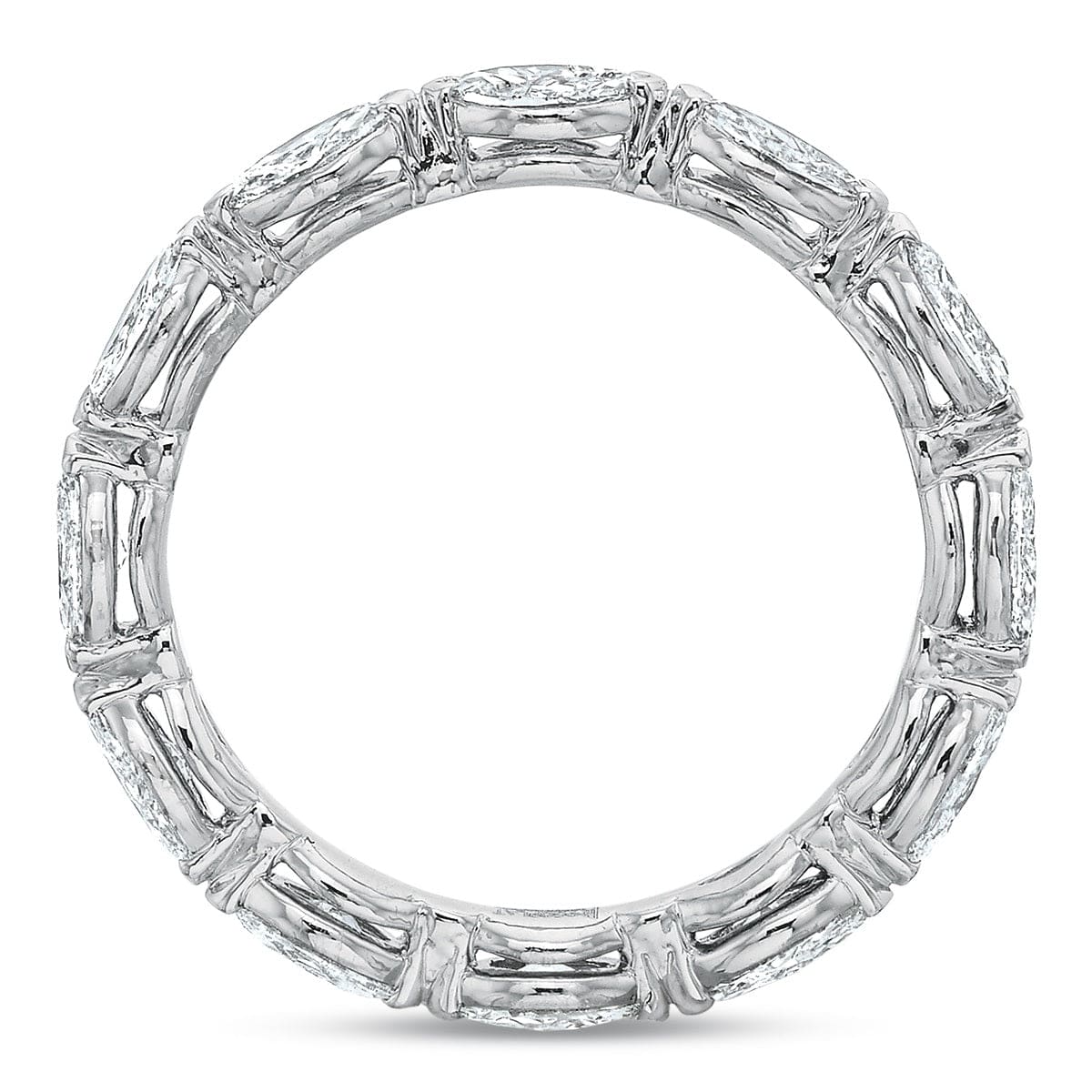 Platinum Grande Aire Petite Diamond Band - Image 3
