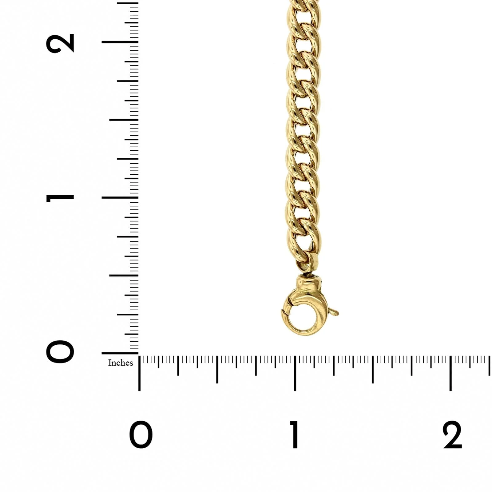 18K Yellow Gold Diamond ID Bracelet - Image 3