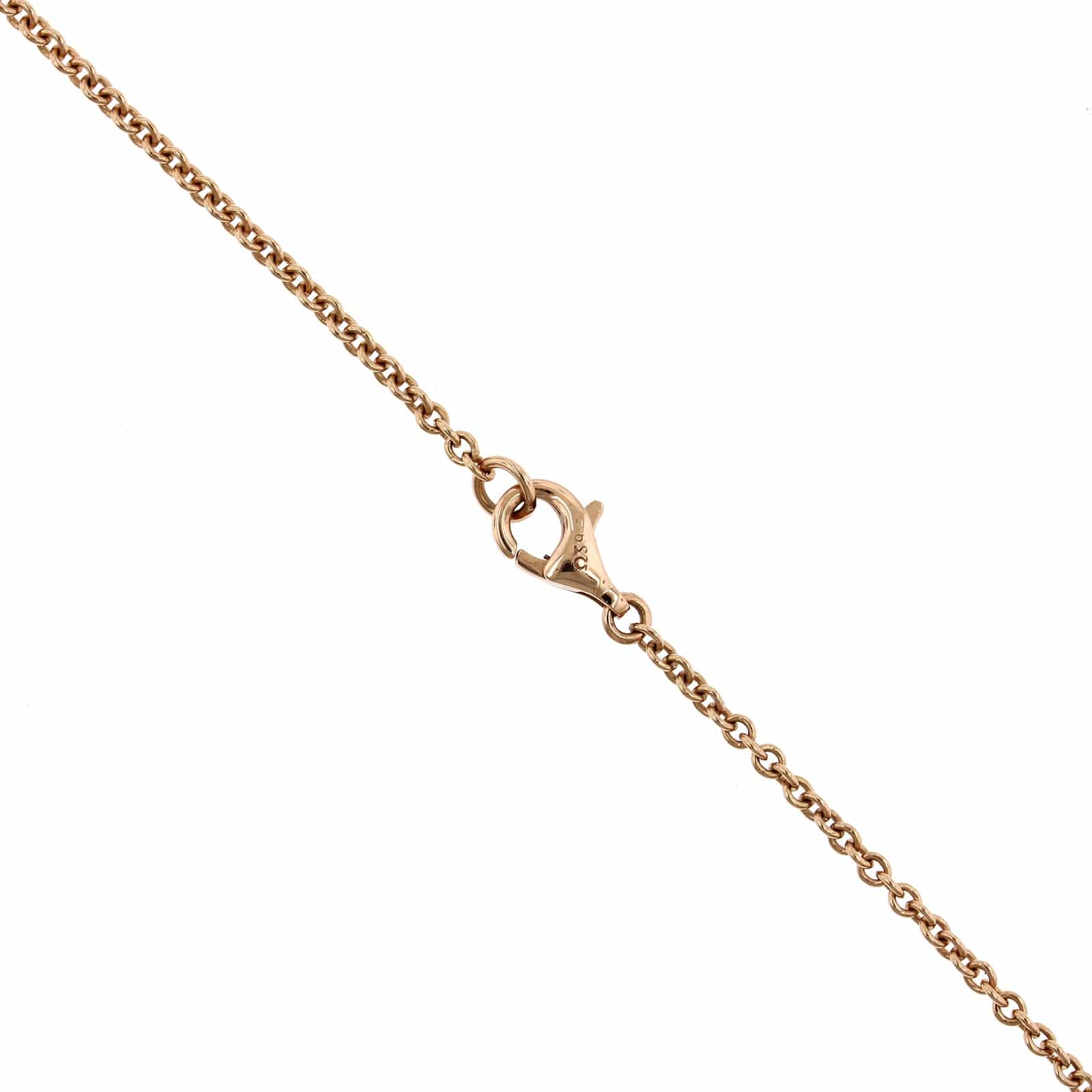 Etho Maria 18K Rose Gold Black Diamond Bead Necklace - Image 2