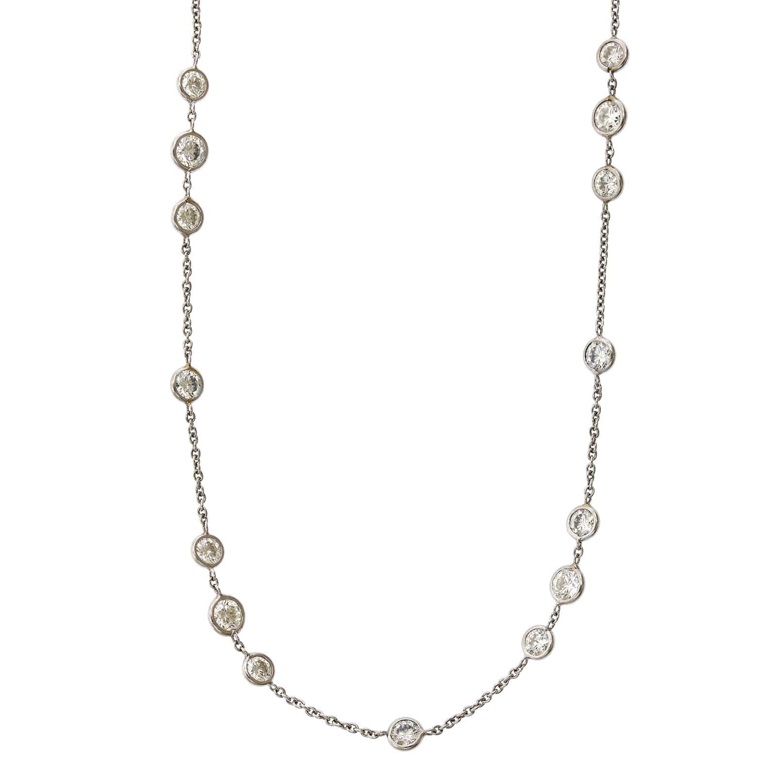 Platinum Diamond by The Yard Necklace