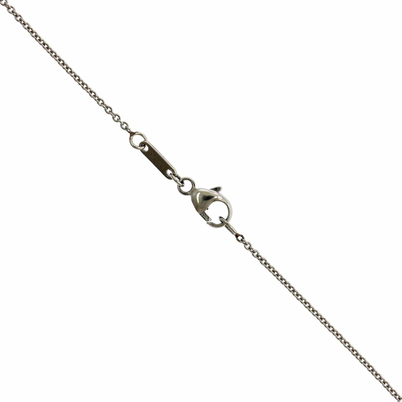 Platinum Diamond Cluster Halo Pendant - Image 3