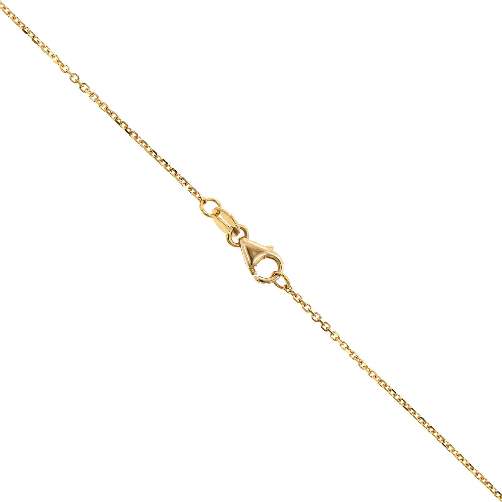 14K Yellow Gold Graduated Diamond Necklace - Image 3