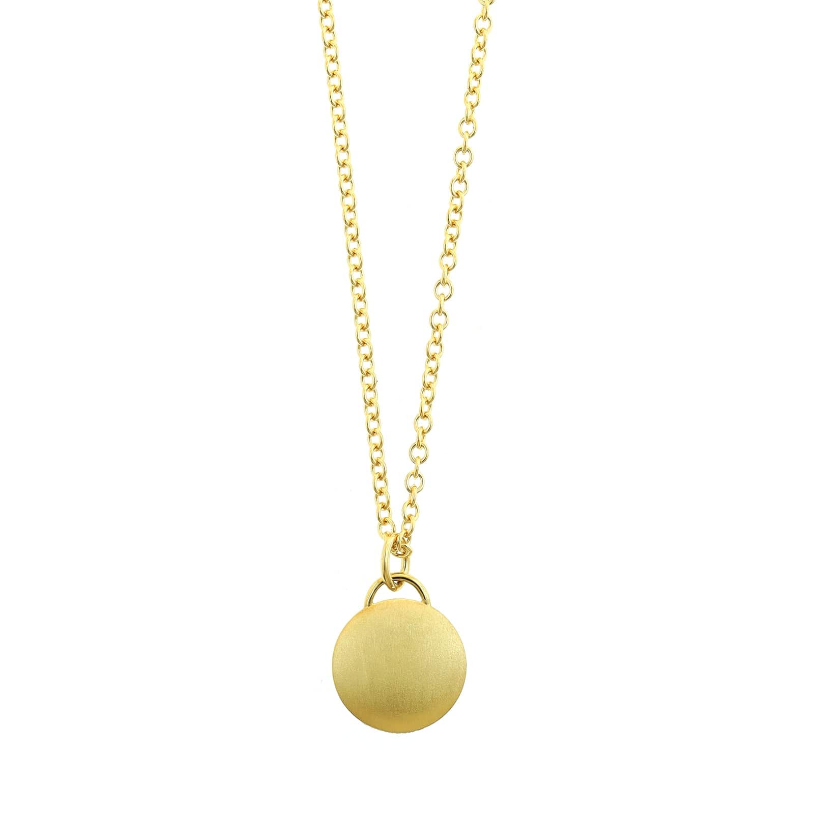 18K Yellow Gold Diamond Star of David Pendant Necklace - Image 2