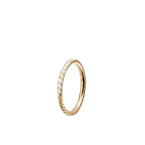 Ring with Diamonds in 18K Gold - Image 3