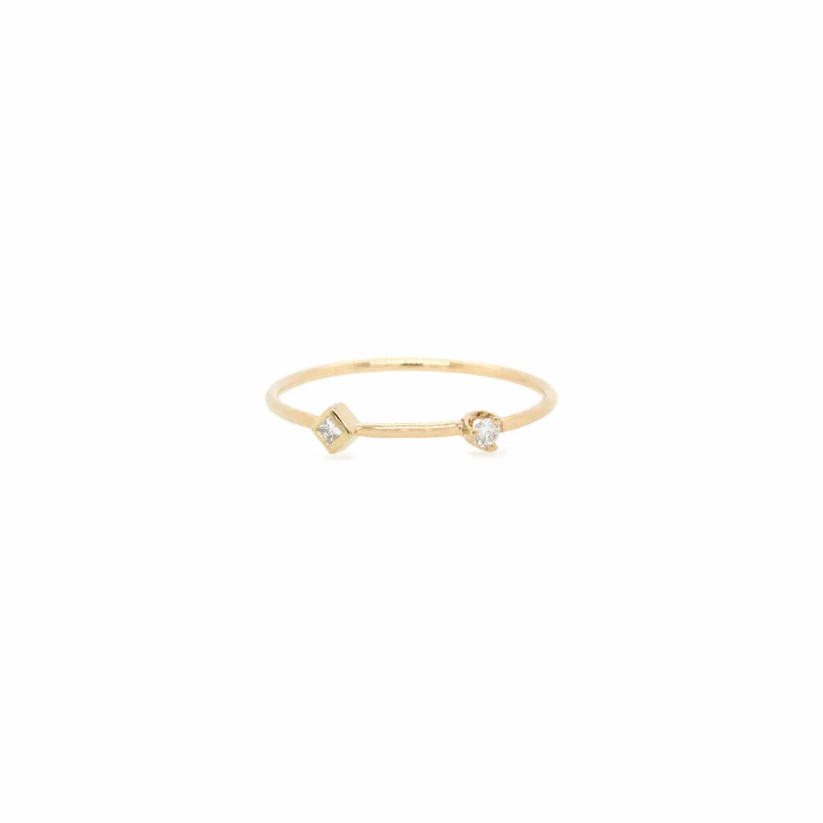 14K Yellow Gold Diamond Ring