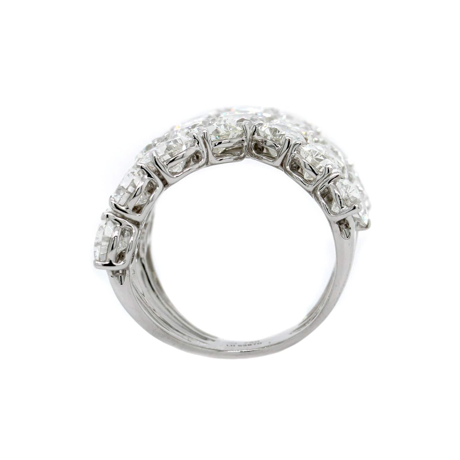 Etho Maria 18K White Gold Diamond Wrap Ring - Image 3