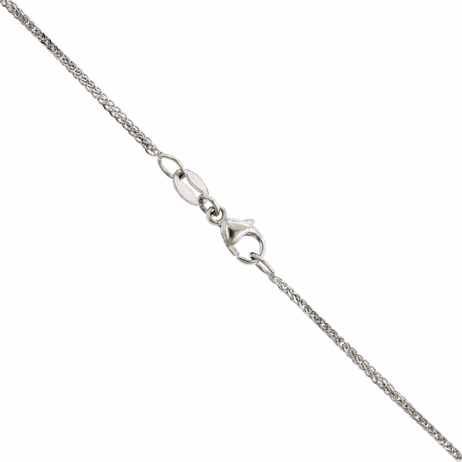 Platinum Oval Ruby and Diamond Pendant - Image 3