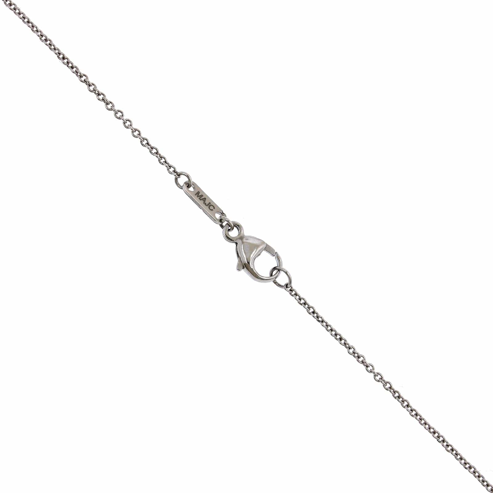 Platinum Ruby & Diamond Necklace - Image 4