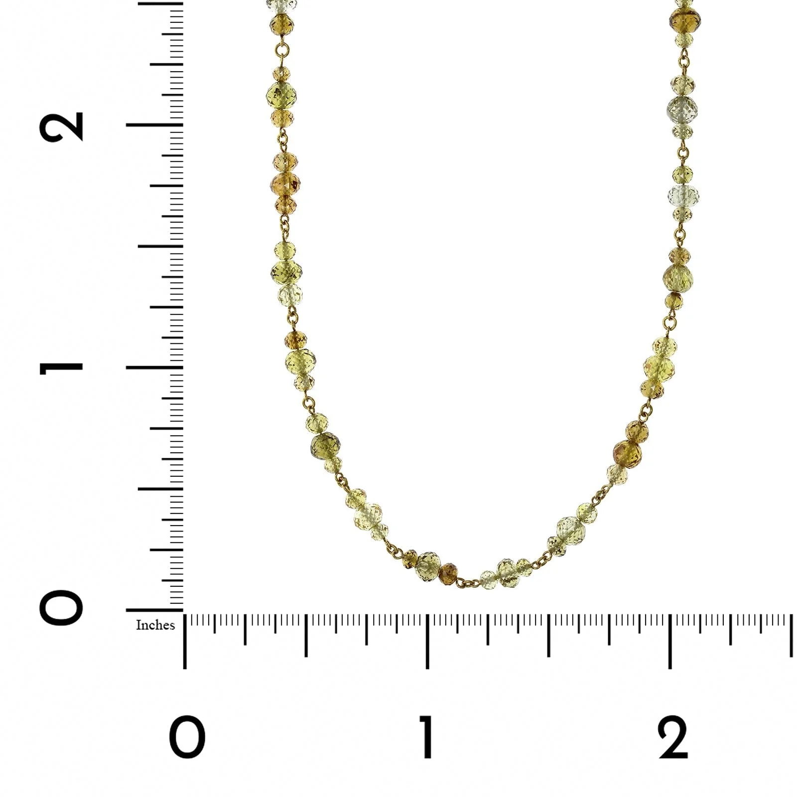 Eclat Jewels 18K Yellow Gold Fancy Colored Diamond Necklace - Image 4
