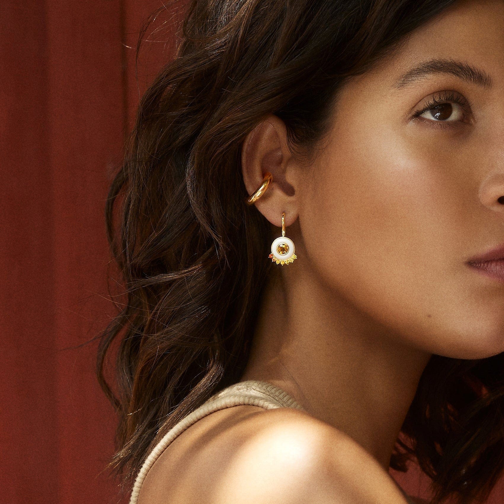 Emily P. Wheeler 18K Rose Gold Ear Cuff - Image 2