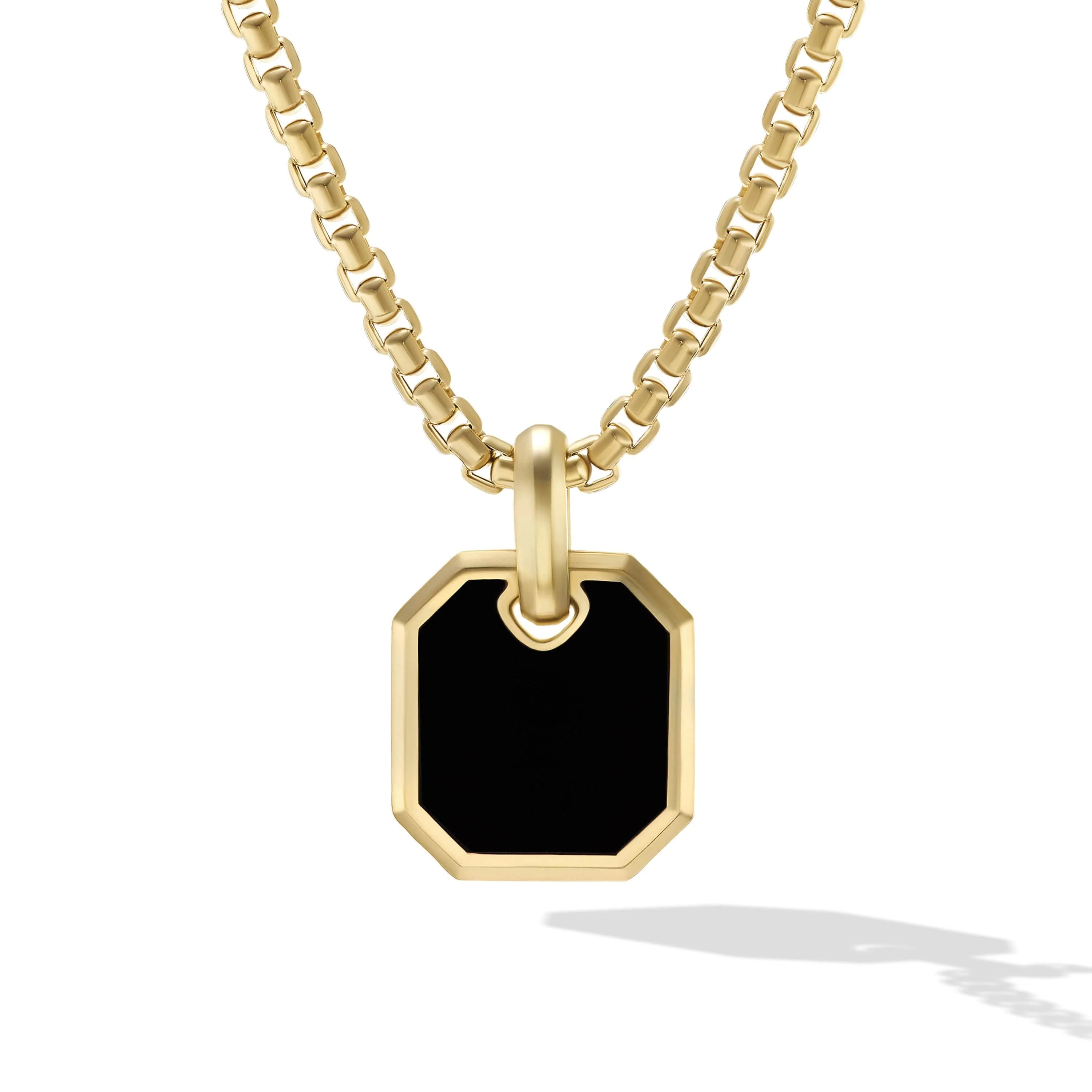 Roman Amulet in 18K Yellow Gold with Black Onyx - Image 2