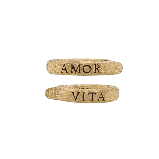 18K Yellow Gold Amor Vita Charm Holder