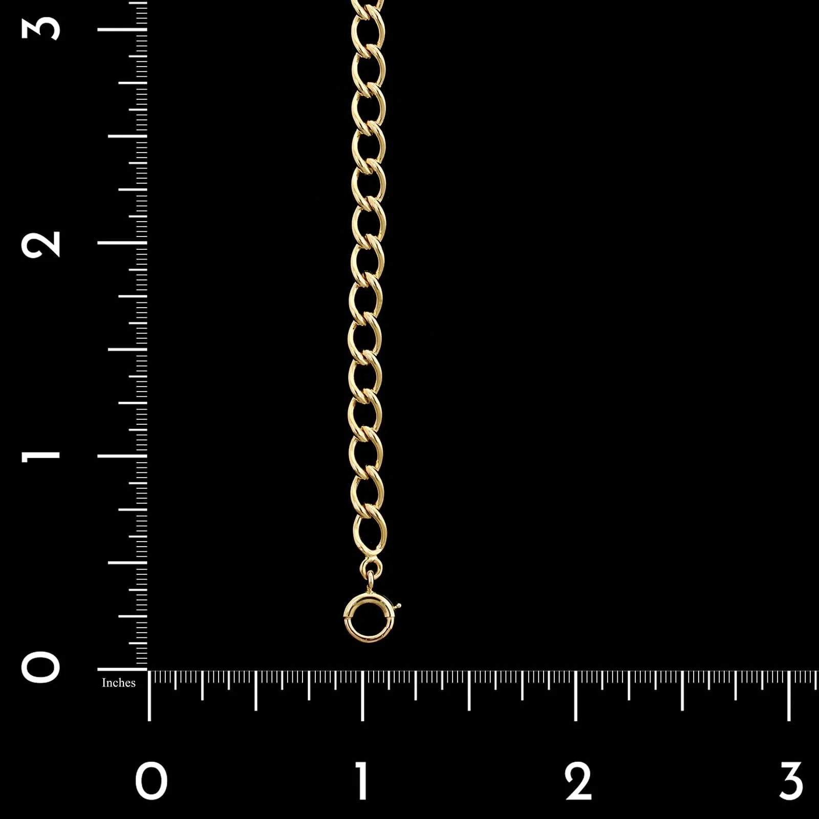 14K Yellow Gold Estate Fancy Link Chain Bracelet - Image 3