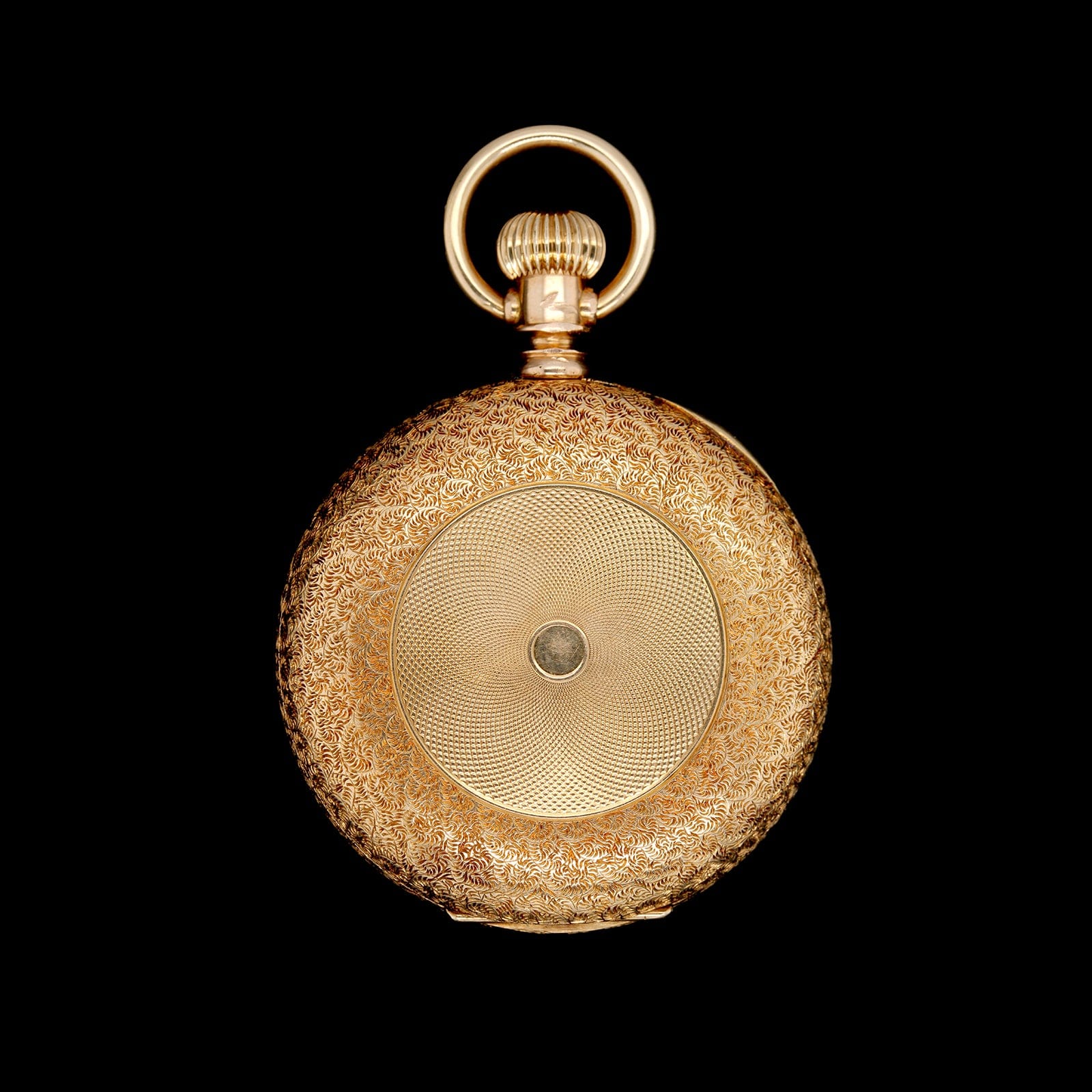 Antique 14K Yellow Gold Estate Pocket Watch Locket - Image 2