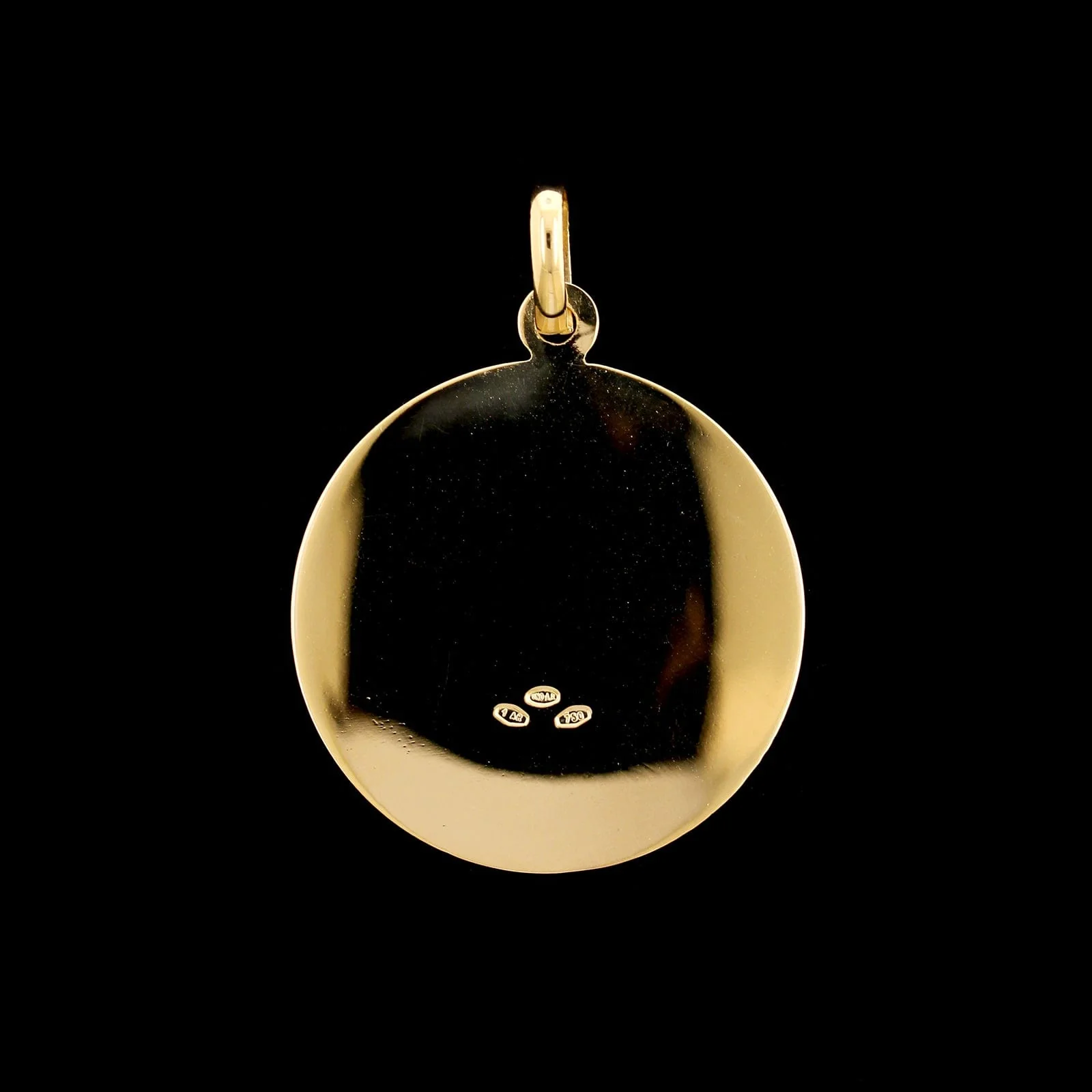 18K Yellow Gold Estate St. Anthony Charm - Image 2